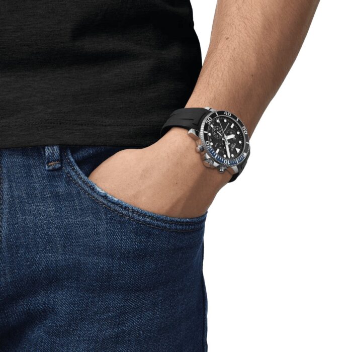 Tissot Seastar 1000 Chronograph Men's Black Watch - T120.417.17.051.02 - Image 4